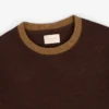 T-shirt de football à manches longues en coton flammé