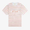 T-shirt de plage en tissu flammé