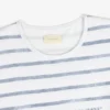 T-shirt de plage en tissu flammé