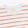 T-shirt de plage en tissu flammé