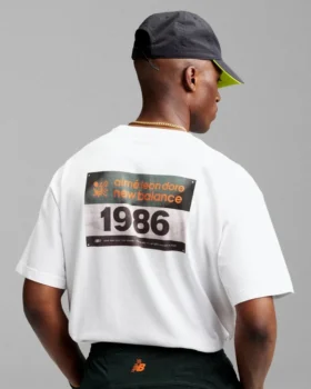 T-shirt à dossard de course ALD / New Balance