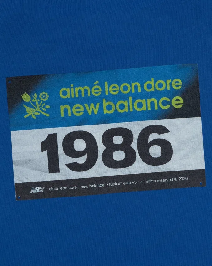 T-shirt à dossard de course ALD / New Balance
