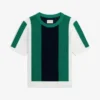 T-shirt en maille rayée