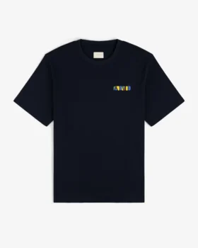 T-shirt à logos superposés