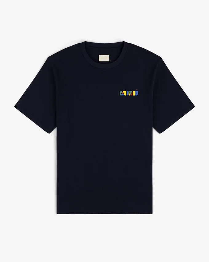 T-shirt à logos superposés