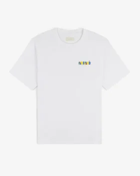 T-shirt à logos superposés