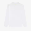 T-shirt à manches longues avec logo ton sur ton