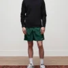 T-shirt à manches longues avec logo ton sur ton