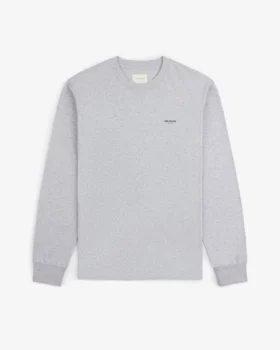 T-shirt à manches longues avec micro-logo
