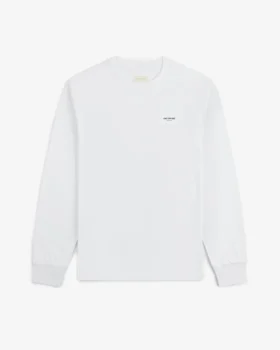 T-shirt à manches longues avec micro-logo