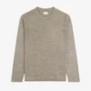 T-shirt à manches longues en maille avec poche