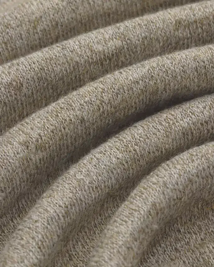 T-shirt à manches longues en maille avec poche