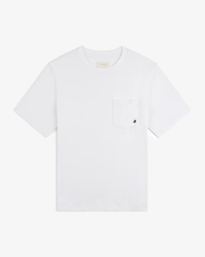 T-shirt à poche avec écusson