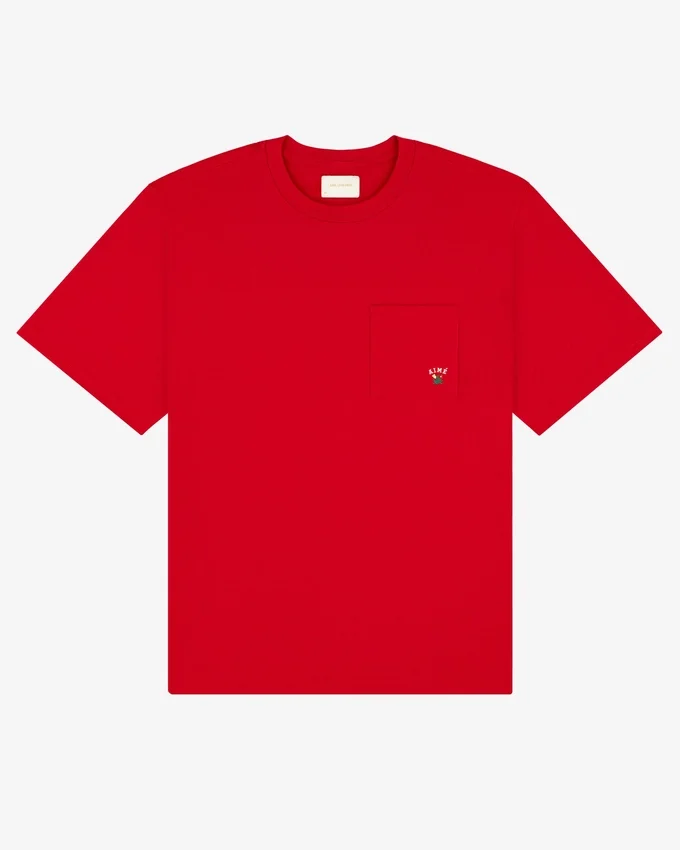 T-shirt à poche avec écusson