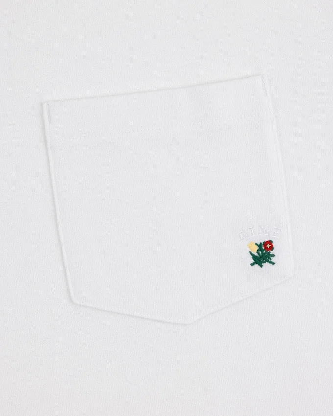 T-shirt à poche avec écusson