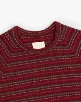 T-shirt à rayures jacquard