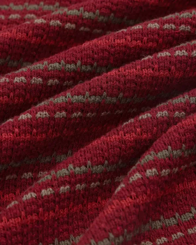 T-shirt à rayures jacquard