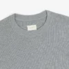 T-shirt thermique à manches longues en tissu gaufré