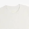 T-shirt thermique à manches longues en tissu gaufré