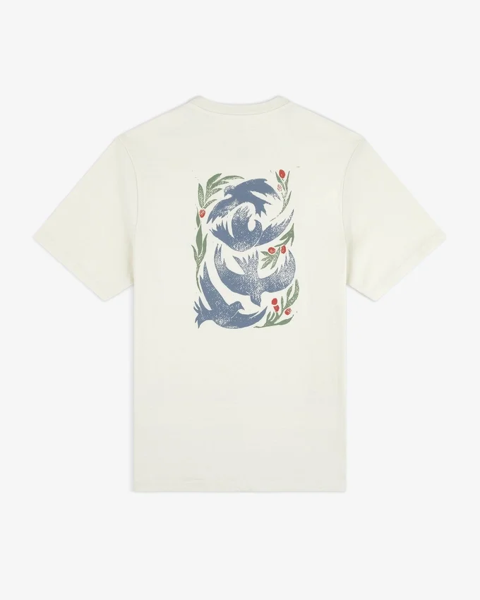 T-shirt « Woodblock Dove »