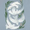 T-shirt « Woodblock Dove »