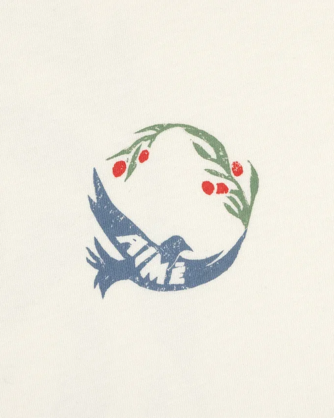 T-shirt « Woodblock Dove »