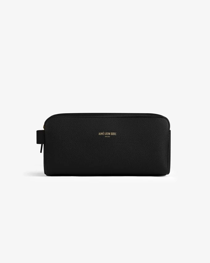 Trousse de voyage en cuir