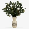 Vase à motifs textiles