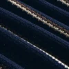 Veste à col châle en jacquard rayé