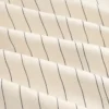 Veste de costume à double boutonnage à fines rayures