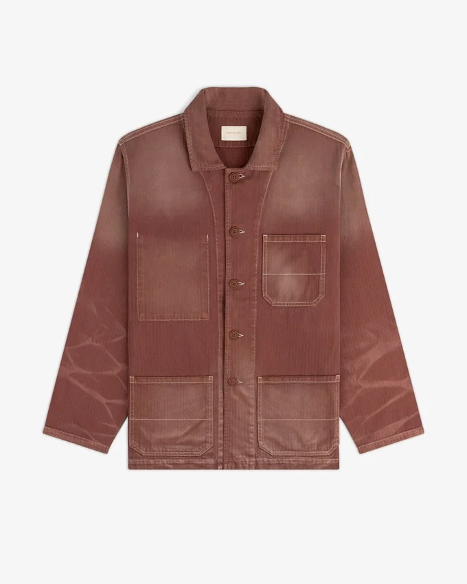 Veste de travail délavée au soleil